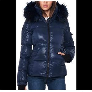 NWT! S13 Navy Women's Down Puffer Jacket Sz XL
